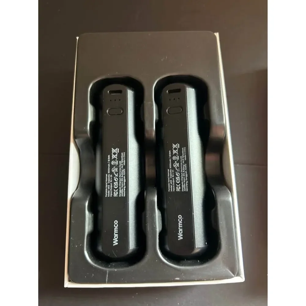 Warmco Rechargeable Hand Warmers 2-Pack